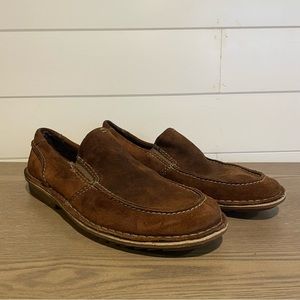 CLARKS BROWN MENS DRESS SHOES